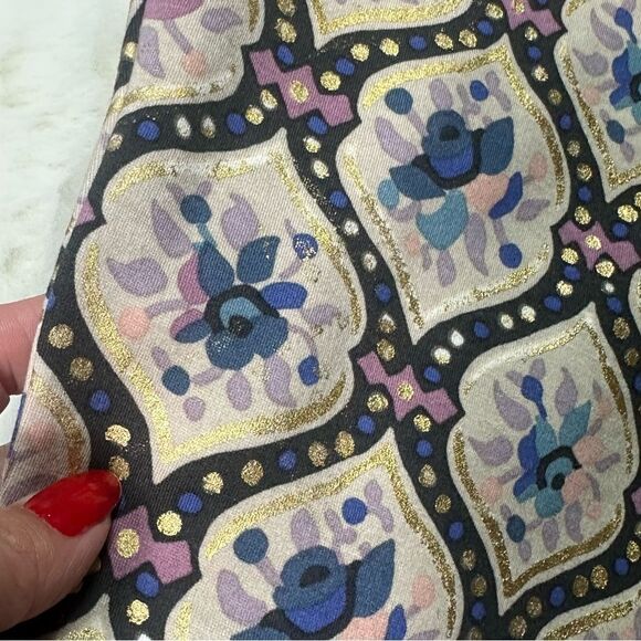 Soft Surroundings Multicolor Floral Pants - Picture 9 of 11